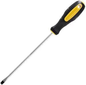 Slotted Screwdriver 6.0mm Flat Head, 10 Inch Length, SL6 x 250mm Slotted Screwdriver 6.0mm Flat Head, 10 Inch Length, SL6 x 250mm