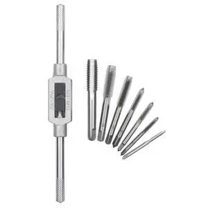 8Pcs Tap Wrench Set, Metric Tap Set M3 M4 M5 M6 M8 M10 M12 8Pcs Tap Wrench Set, Metric Tap Set M3 M4 M5 M6 M8 M10 M12