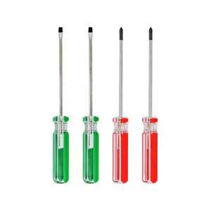 4Pcs 3mm Magnetic Screwdriver Set, Phillips and Slotted Head Tips with 3 inch Steel Shaft, Professional Hand Tools for Computer Electronics Home Repair 4Pcs 3mm Magnetic Screwdriver Set, Phillips and Slotted Head Tips with 3 inch Steel Shaft, Professional Hand Tools for Computer Electronics Home Repair