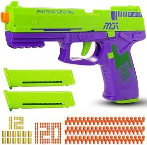 Toy Gun with Automatic Reloading Rebound Shell Ejecting and Soft Foam Blaster, Ideal for Shooting Games, Education Model Toys, Gift for Kids Boys Girls Toy Gun with Automatic Reloading Rebound Shell Ejecting and Soft Foam Blaster, Ideal for Shooting Games, Education Model Toys, Gift for Kids Boys Girls
