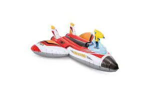 Water Gun Plane Inflatable Pool Float: Pool Toy for Kids Includes Toy Water Gun 88lb Weight Capacity 46" x 46" Color May Vary Water Gun Plane Inflatable Pool Float: Pool Toy for Kids Includes Toy Water Gun 88lb Weight Capacity 46" x 46" Color May Vary