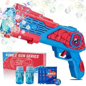 Bubble Machine Gun for Kids: Toys for 3+ Year Old Boys, Toys for Boys 4-6, Outsider&Outdoor Toy for Toddlers 3-5, Easter, Summer, Wedding, Party Favors, Halloween, Birthday Gifts Bubble Machine Gun for Kids: Toys for 3+ Year Old Boys, Toys for Boys 4-6, Outsider&Outdoor Toy for Toddlers 3-5, Easter, Summer, Wedding, Party Favors, Halloween, Birthday Gifts