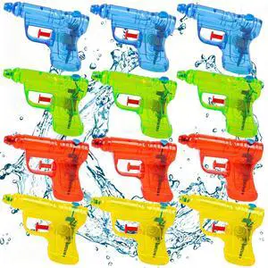 12 PCS Mini Water Guns for Kids,Squirt Gun Toy Small Water Gun Bulk for Outdoor Beach Swimming Pool Game Summer Party Favor 4 Colors 12 PCS Mini Water Guns for Kids,Squirt Gun Toy Small Water Gun Bulk for Outdoor Beach Swimming Pool Game Summer Party Favor 4 Colors
