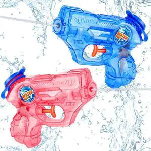 Water Gun for Kids Toddler: 2 Pack Mini Water Guns Squirts Small Soaker Pistol Super Blasters with Trigger for Boys Girls Summer Swimming Pool Beach Water Outdoor Fighting Party Bath Ideas Gift Toys Water Gun for Kids Toddler: 2 Pack Mini Water Guns Squirts Small Soaker Pistol Super Blasters with Trigger for Boys Girls Summer Swimming Pool Beach Water Outdoor Fighting Party Bath Ideas Gift Toys
