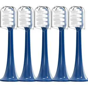 Toothbrush Replacement Heads Compatible with Snow Gen2 Electric Toothbrush,No LED Whitening,with Dust Cover,5 Pack (Polar Blue, Medium) Toothbrush Replacement Heads Compatible with Snow Gen2 Electric Toothbrush,No LED Whitening,with Dust Cover,5 Pack (Polar Blue, Medium)