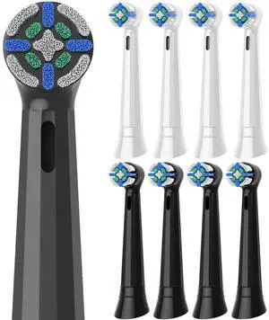 8 Pack Replacement Heads Compatible with Oral B iO Toothbrush Heads 8 Pack Replacement Heads Compatible with Oral B iO Toothbrush Heads