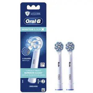 Gum Care Replacement Brush Heads for an Oral-B Electric Toothbrush, Pack of 2 Gum Care Replacement Brush Heads for an Oral-B Electric Toothbrush, Pack of 2