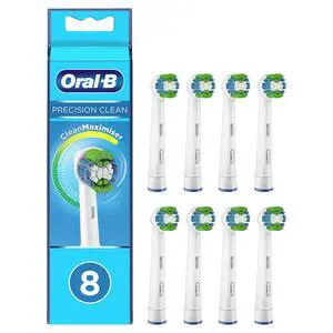 Precision Clean Replacement Brush Heads, CleanMaximiser Bristles, Pack of 8 Precision Clean Replacement Brush Heads, CleanMaximiser Bristles, Pack of 8