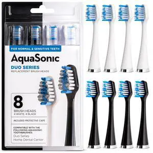 Series Replacement Brush Heads | for Normal & Sensitive Teeth | Compatible with Duo Series & Home Dental Center Toothbrush Handles | NOT Compatible with Duo Series Pro Series Replacement Brush Heads | for Normal & Sensitive Teeth | Compatible with Duo Series & Home Dental Center Toothbrush Handles | NOT Compatible with Duo Series Pro