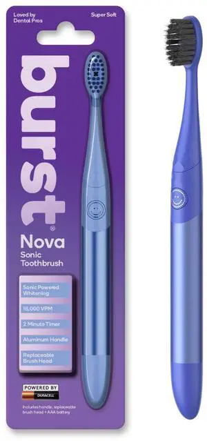 Nova Toothbrush (Blue) | Sonic Powered Teeth Whitening Nova Toothbrush (Blue) | Sonic Powered Teeth Whitening