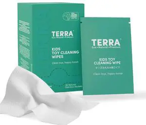 Kids Toy Cleaning Wipes - Effective Germ & Dirt Removal, Fresh & Hygienic Playtime, Pure NZ Water, Plant-Based Ingredients, Biodegradable | 30 Wipes Sachets - Pack of 1 Kids Toy Cleaning Wipes - Effective Germ & Dirt Removal, Fresh & Hygienic Playtime, Pure NZ Water, Plant-Based Ingredients, Biodegradable | 30 Wipes Sachets - Pack of 1