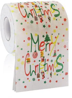 Christmas Toilet Paper Decorations, Colored Merry Christmas Pattern Toilet Paper Gifts, Holiday Gifts, Funny Tissue Napkins, Xmas Bath Decor Tissue Roll Supplies, Bathroom Decor Fun Party Favors Gift Christmas Toilet Paper Decorations, Colored Merry Christmas Pattern Toilet Paper Gifts, Holiday Gifts, Funny Tissue Napkins, Xmas Bath Decor Tissue Roll Supplies, Bathroom Decor Fun Party Favors Gift