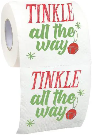 Christmas Toilet Paper Roll Tinke All The Way - Funny Toilet Paper, Funny Merry Christmas Novelty Gifts, Perfect for White Elephant and Holiday Parties - Santa, Xmas, Grinch and Holiday Gag Gifts Christmas Toilet Paper Roll Tinke All The Way - Funny Toilet Paper, Funny Merry Christmas Novelty Gifts, Perfect for White Elephant and Holiday Parties - Santa, Xmas, Grinch and Holiday Gag Gifts