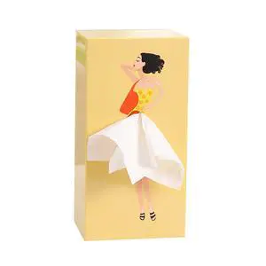 Cartoon Girl Tissue Box,Lady Skirt Tissue Box Cover,Creative Tissue Boxes Holder Cute Lady Skirt Tissue Box for House Bathroom Living Room Bedroom Facial Tissues Office (Yellow) Cartoon Girl Tissue Box,Lady Skirt Tissue Box Cover,Creative Tissue Boxes Holder Cute Lady Skirt Tissue Box for House Bathroom Living Room Bedroom Facial Tissues Office (Yellow)