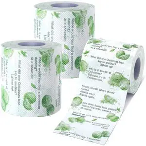 3 Pcs Christmas Joke Toilet Paper Roll Funny Christmas Decoration Holiday Toilet Tissue Napkin Novelty Bathroom Decor Stocking Stuffers for Xmas Gag Gifts Party Supplies 3 Pcs Christmas Joke Toilet Paper Roll Funny Christmas Decoration Holiday Toilet Tissue Napkin Novelty Bathroom Decor Stocking Stuffers for Xmas Gag Gifts Party Supplies