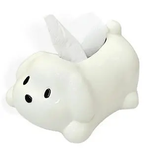 Cute Dog Tissue Box Cover, Ceramic Puppy Napkin Holder for Home Living Room, Decorative Animal Tissue Dispenser for Coffee Table, Desk, Kids Room Adorable Dog Figurine Tissue Organizer (White) Cute Dog Tissue Box Cover, Ceramic Puppy Napkin Holder for Home Living Room, Decorative Animal Tissue Dispenser for Coffee Table, Desk, Kids Room Adorable Dog Figurine Tissue Organizer (White)