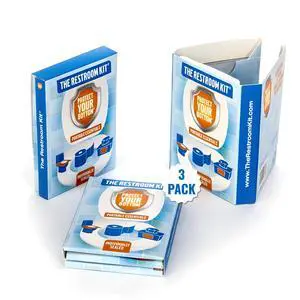3 Pack Portable Disposable Oversized Toilet Seat Cover 3 Pack Portable Disposable Oversized Toilet Seat Cover