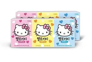 6 Pack Cute Lovely Kitty Facial Pocket Tissues for Travel, 3-Ply, 8.3 x 8.3 inches, 10 Tissues Per Pack, 60 Total Tissues 6 Pack Cute Lovely Kitty Facial Pocket Tissues for Travel, 3-Ply, 8.3 x 8.3 inches, 10 Tissues Per Pack, 60 Total Tissues