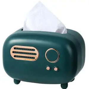 Vintage Radio Facial Tissue Box Cover Napkin Holder Decorative Napkin Storage Organizer Paper Towel Dispenser Container for Bathroom Car Office Desk Home Decor Bedroom Restaurant Green Vintage Radio Facial Tissue Box Cover Napkin Holder Decorative Napkin Storage Organizer Paper Towel Dispenser Container for Bathroom Car Office Desk Home Decor Bedroom Restaurant Green