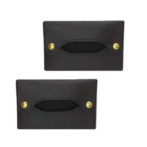 2Pcs Pocket Tissue Holder - Tissue Holder | Travel Pouch for Tissue | Pocket Paper Towel | Tissue Bag Holder | Paper Towel Pu Leather Case | Paper Box Bag | Tissue Storage Bag (Black) 2Pcs Pocket Tissue Holder - Tissue Holder | Travel Pouch for Tissue | Pocket Paper Towel | Tissue Bag Holder | Paper Towel Pu Leather Case | Paper Box Bag | Tissue Storage Bag (Black)