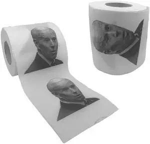 Joe Biden Toilet Paper, Funny Political Novelty Biden TP Gag Gift 2-Pack Joe Biden Toilet Paper, Funny Political Novelty Biden TP Gag Gift 2-Pack