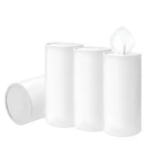 4 PCS Car Tissue Holder, Portable Round Auto Cup Holder Napkin Container with Facial Tissues, Convenient Tissue Box Paper Towel Cylinder for Vehicles Office Home, Car Accessories (White) 4 PCS Car Tissue Holder, Portable Round Auto Cup Holder Napkin Container with Facial Tissues, Convenient Tissue Box Paper Towel Cylinder for Vehicles Office Home, Car Accessories (White)