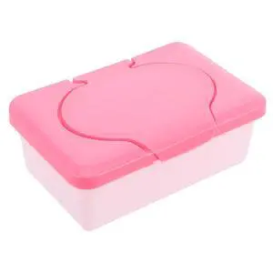 Baby Wipes Case Refillable Wipes Dispenser with Lid Portable Tissue Storage Container for 80 Wipes Moisture Retaining Wipe Holder for Home Travel Car Bathroom Baby Wipes Case Refillable Wipes Dispenser with Lid Portable Tissue Storage Container for 80 Wipes Moisture Retaining Wipe Holder for Home Travel Car Bathroom