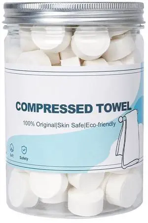 Canned Compressed Towels,100PCS Disposable Compressed Tissue Paper Towel Portable Mini Tissue for Travel,Sport,Camping,Outdoor Activities Canned Compressed Towels,100PCS Disposable Compressed Tissue Paper Towel Portable Mini Tissue for Travel,Sport,Camping,Outdoor Activities