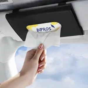 Car Tissue Holder for Visor with Lotion Facial Tissues Included Car Tissue Holder for Visor with Lotion Facial Tissues Included