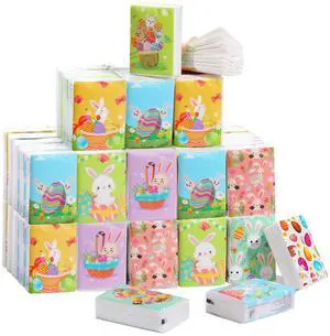 30 Pack Easter Pocket Facial Tissues Happy Easter Mini Tissues White Travel Facial Tissue Easter Pattern Individually Packed Pocket Tissues for Easter Party Favors Holiday Travel Supplies 30 Pack Easter Pocket Facial Tissues Happy Easter Mini Tissues White Travel Facial Tissue Easter Pattern Individually Packed Pocket Tissues for Easter Party Favors Holiday Travel Supplies