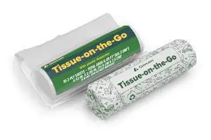 Tissue on the Go - Compact Travel Pack with Dispenser for Camping, Hiking, Backpacking, and Outdoor Adventures, Portable and Convenient Tissue Essentials, 2-Pack Tissue on the Go - Compact Travel Pack with Dispenser for Camping, Hiking, Backpacking, and Outdoor Adventures, Portable and Convenient Tissue Essentials, 2-Pack