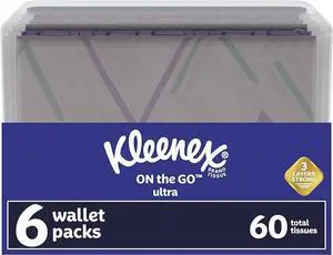 3 Pk Slim Pack Wallet Size (2 Pack) = 60 Tissues - Most Elegant Look of Any Portable Tissue Anywhere 3 Pk Slim Pack Wallet Size (2 Pack) = 60 Tissues - Most Elegant Look of Any Portable Tissue Anywhere