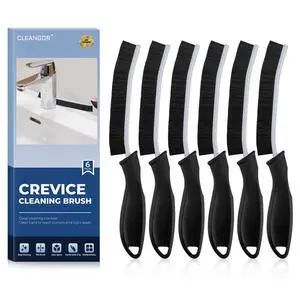 Crevice Cleaning Brushes, Cleaner Scrub Brush Tool for Tight Space | Home Essentials, Cleaning Supplies for Hard to Reach Corner, Shower, Bathroom, Kitchen, Toilet, Window Crevice Cleaning Brushes, Cleaner Scrub Brush Tool for Tight Space | Home Essentials, Cleaning Supplies for Hard to Reach Corner, Shower, Bathroom, Kitchen, Toilet, Window