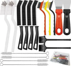 18PCS Crevice Cleaning Brush Hard Bristle Scrub Brushes for Gaps with Box | Cleaning Brush Grout Brush Deep Cleaning Tile Lines, Window Groove, Sliding Door, Shutter, Sink, Stove, Corner, Bottle 18PCS Crevice Cleaning Brush Hard Bristle Scrub Brushes for Gaps with Box | Cleaning Brush Grout Brush Deep Cleaning Tile Lines, Window Groove, Sliding Door, Shutter, Sink, Stove, Corner, Bottle