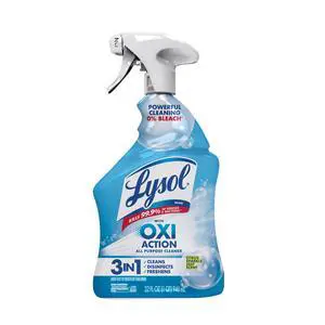 All Purpose Cleaner Spray, OXI Action, 0% Bleach, Disinfectant, 32 oz | Multipurpose Cleaner, Hydrogen Peroxide, Bleach-Free Spray & Multi-Surface cleaner, Cleaning Supplies For Home & Bathroom All Purpose Cleaner Spray, OXI Action, 0% Bleach, Disinfectant, 32 oz | Multipurpose Cleaner, Hydrogen Peroxide, Bleach-Free Spray & Multi-Surface cleaner, Cleaning Supplies For Home & Bathroom