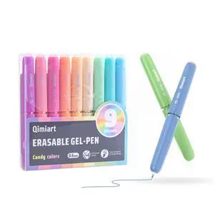 Erasable Gel Pens, 9 Pack Candy Colors, 0.6mm Fine Point | Twist Retractable Design, Cute Egg Shaped, Multi-Color Smooth Ink for Journaling, Planners, Drawing and Everyday Writing Erasable Gel Pens, 9 Pack Candy Colors, 0.6mm Fine Point | Twist Retractable Design, Cute Egg Shaped, Multi-Color Smooth Ink for Journaling, Planners, Drawing and Everyday Writing