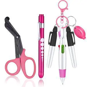 6 Pcs Nurse Pen Set Nurse Badge Accessories for Work Doctor Nursing Students Supplies (Pink) 6 Pcs Nurse Pen Set Nurse Badge Accessories for Work Doctor Nursing Students Supplies (Pink)