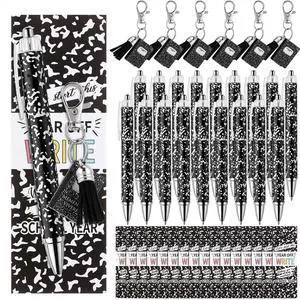 6 Pcs Back to School Gifts Bulk Composition Book Ballpoint Pens Keychains and Inspirational Cards Set First Day of School Supplies Gifts from Teacher Classroom Prizes Party Favors 6 Pcs Back to School Gifts Bulk Composition Book Ballpoint Pens Keychains and Inspirational Cards Set First Day of School Supplies Gifts from Teacher Classroom Prizes Party Favors