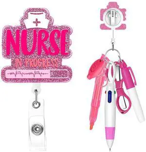 6-in-1 Nurse Pen Set with Badge Reel, LED Light, Scissors & Marker - All-in-One Nursing Accessories for Medical Staff, Students & Healthcare Workers 6-in-1 Nurse Pen Set with Badge Reel, LED Light, Scissors & Marker - All-in-One Nursing Accessories for Medical Staff, Students & Healthcare Workers