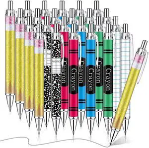 24 Pcs Teacher Pens Back to School Gifts Bulk Classroom Supplies First Day of School Gift for Teacher Student Welcome Back to Classroom Preschool Kindergarten Staff Must Have Stationery 24 Pcs Teacher Pens Back to School Gifts Bulk Classroom Supplies First Day of School Gift for Teacher Student Welcome Back to Classroom Preschool Kindergarten Staff Must Have Stationery