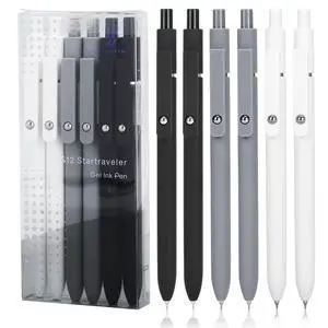 Gel Pens,6 Pcs 0.5mm Retractable Quick Dry Black Ink Pens | Fine Point Smooth Writing Pens for Teachers,Cute Stationery Office&School Supplies,Gifts for Women Man Gel Pens,6 Pcs 0.5mm Retractable Quick Dry Black Ink Pens | Fine Point Smooth Writing Pens for Teachers,Cute Stationery Office&School Supplies,Gifts for Women Man