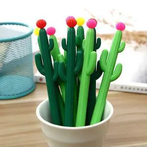 30-Pack Cactus Shaped Gel Pens | 0.5mm black gel ink, rollerball tip, for school, home, office 30-Pack Cactus Shaped Gel Pens | 0.5mm black gel ink, rollerball tip, for school, home, office