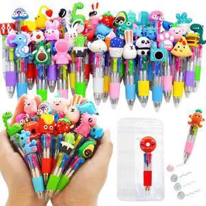 200 PCS Multicolor Pen Set 100 Cute Pens Bulk with 100 Pen Bags, Fun Pens for Party Favors, Christmas, Birthday, Kawaii Stationery for Student Prizes, Gifts Bulk for Friends 200 PCS Multicolor Pen Set 100 Cute Pens Bulk with 100 Pen Bags, Fun Pens for Party Favors, Christmas, Birthday, Kawaii Stationery for Student Prizes, Gifts Bulk for Friends