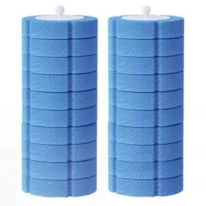20 Pcs Disposable Toilet Brush Refills, 20 Pcs Toilet Brush Pads 20 Pcs Disposable Toilet Brush Refills, 20 Pcs Toilet Brush Pads