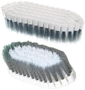 2 Pcs Without Dead Corner Multi Purpose Heavy Duty Scrub Brush, Heavy Duty Hand Held Scrub Stiff Bristle Brush, Multiple Segments are Bendable Fruit Vegetable Brush,Bathtub Tile Brush Bathroom Brush 2 Pcs Without Dead Corner Multi Purpose Heavy Duty Scrub Brush, Heavy Duty Hand Held Scrub Stiff Bristle Brush, Multiple Segments are Bendable Fruit Vegetable Brush,Bathtub Tile Brush Bathroom Brush