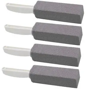 Pumice Stone for Toilet Bowl Cleaning with Handle Pumice Toilet Stone 4 Pack Pumice Stone for Toilet Bowl Cleaning with Handle Pumice Toilet Stone 4 Pack