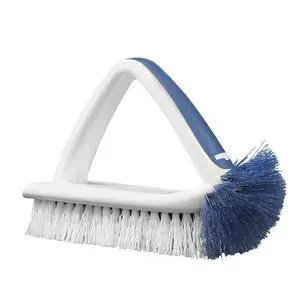 2-in-1 Bath and Tile Scrubber Brush Tool, Crevice Cleaning Supplies, Dishwasher Safe, Rounded Bristles for Bathroom Scrubbing, Great for Tile, Bathtubs, and Showers 2-in-1 Bath and Tile Scrubber Brush Tool, Crevice Cleaning Supplies, Dishwasher Safe, Rounded Bristles for Bathroom Scrubbing, Great for Tile, Bathtubs, and Showers