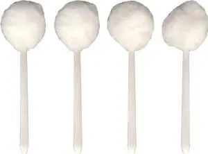 4 Pack Toilet Bowl Swab Brush Set Soft Polyester Head Toilet Cleaning Brush, 15 x 5 Inch White Bathroom Bowl Scrubber, Durable Long Handle Toilet Brush for Deep Cleaning 4 Pack Toilet Bowl Swab Brush Set Soft Polyester Head Toilet Cleaning Brush, 15 x 5 Inch White Bathroom Bowl Scrubber, Durable Long Handle Toilet Brush for Deep Cleaning