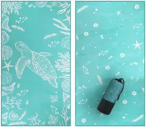 Thin Lightweight Microfiber Printed Beach Towel 32x71 Inch | Sand Free, Absorbent, Extra Large, Compact, With Travel Bag, Quick Dry for Beach, Pool, Camping, Picnic, Travel & Outdoor Use Thin Lightweight Microfiber Printed Beach Towel 32x71 Inch | Sand Free, Absorbent, Extra Large, Compact, With Travel Bag, Quick Dry for Beach, Pool, Camping, Picnic, Travel & Outdoor Use