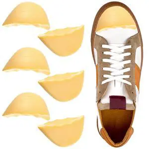 3 Pairs Shoe Filler for Too Big Shoes, Adjustable Toe Cushion Inserts & Size Reducer for Sneakers, Heels, Flats - Breathable PU Foam Foot Care for Men & Women 3 Pairs Shoe Filler for Too Big Shoes, Adjustable Toe Cushion Inserts & Size Reducer for Sneakers, Heels, Flats - Breathable PU Foam Foot Care for Men & Women